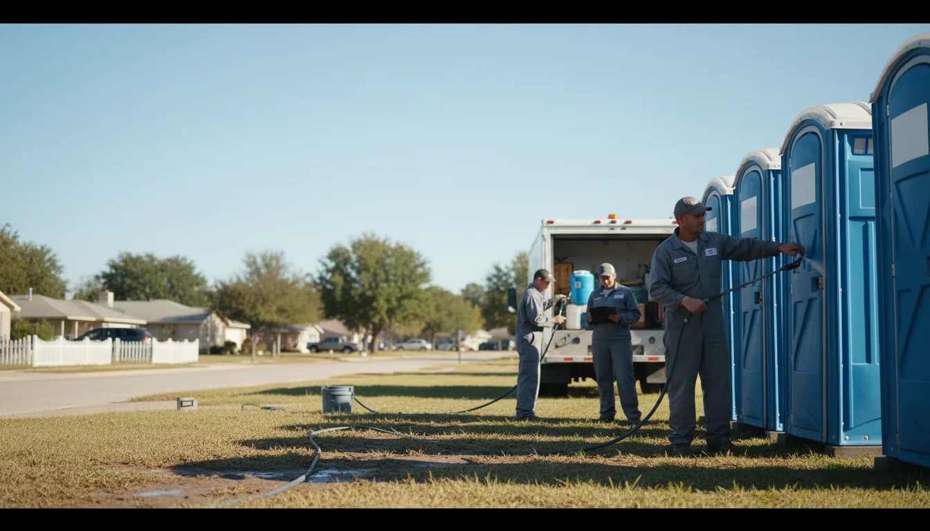 Long-Term Portable Toilet Rental in Dodge Center, MN near me